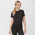 Womens' Short-sleeve Thermal Crew Neck T-shirt