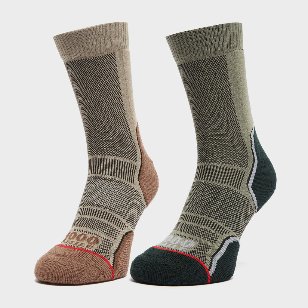 Men’s Trek Socks Twin Pack