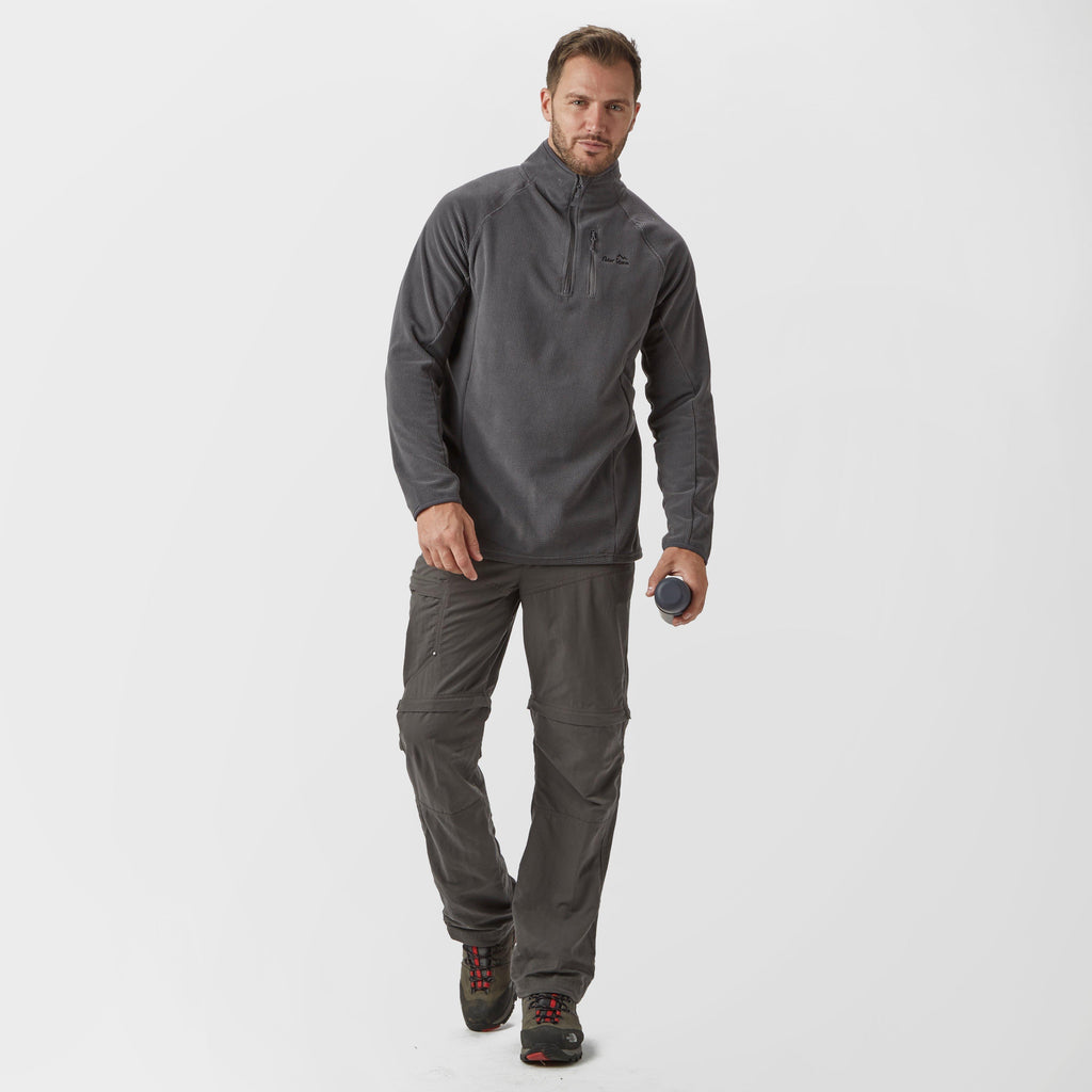 Men’s Grid Half-Zip Fleece