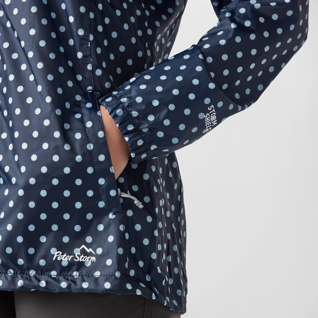 Women's Patterned Packable Jacket