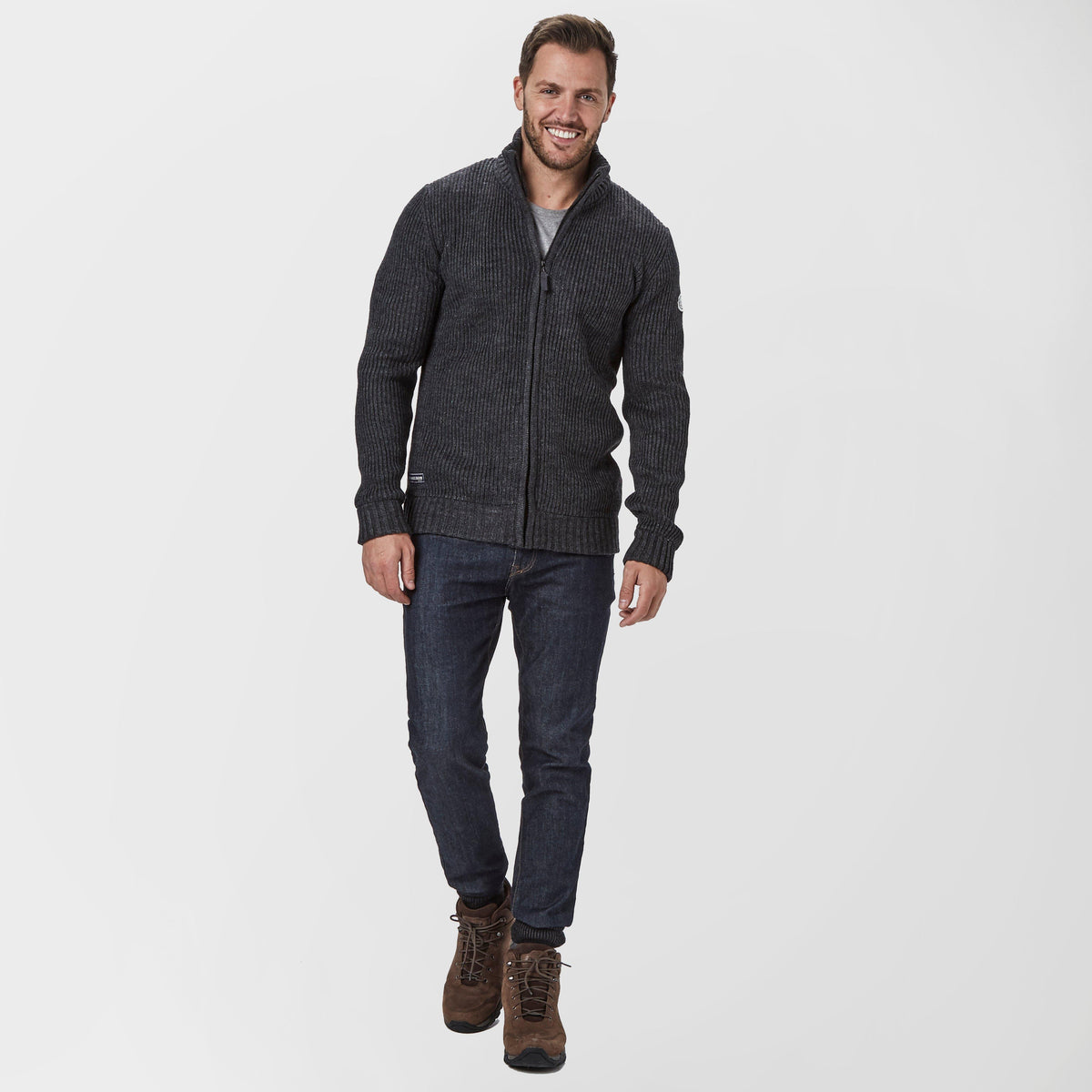 Men's Zip Through Knit