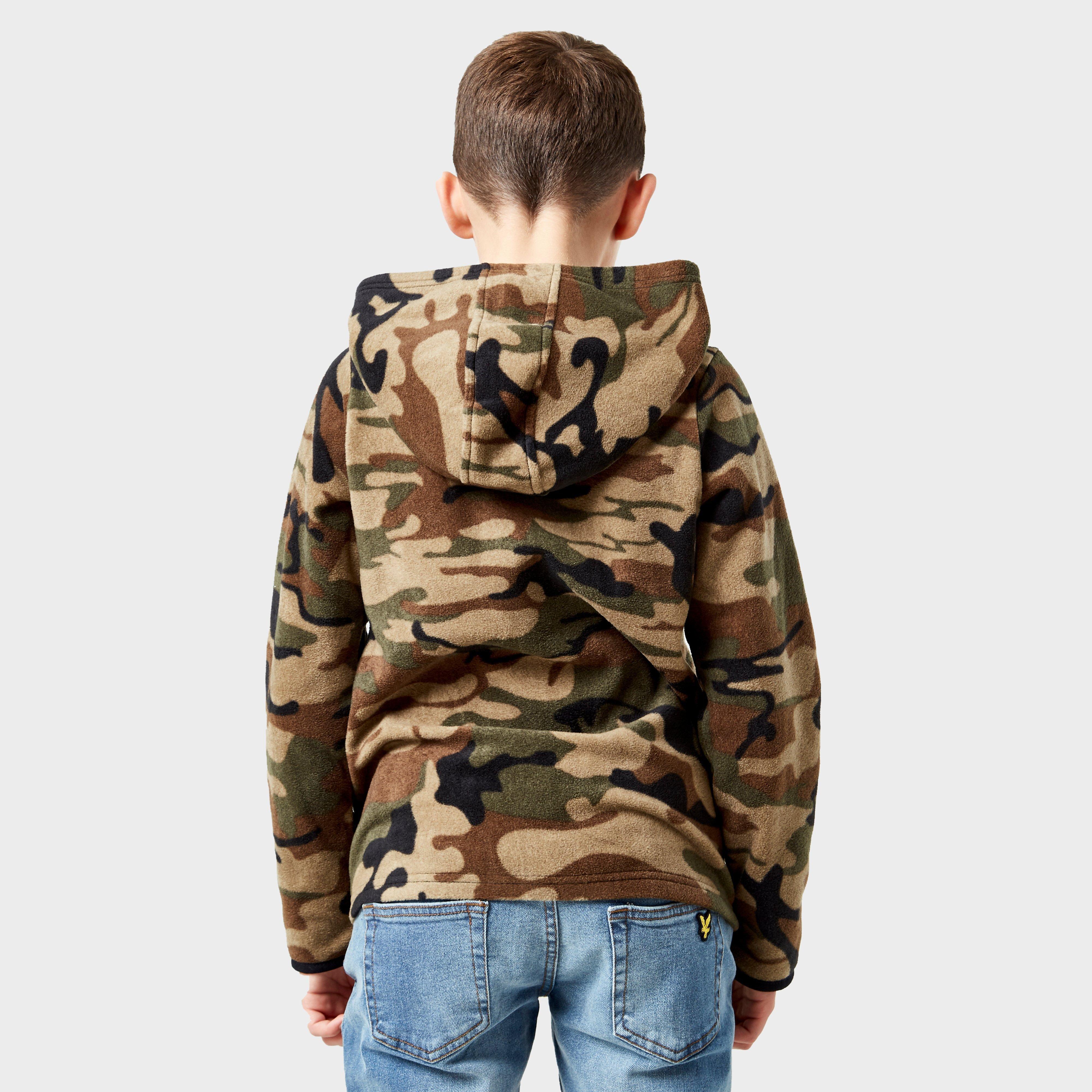 Kid’s Full-Zip Camo II Fleece