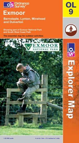 Explorer Active OL9 Exmoor Waterproof Map Book