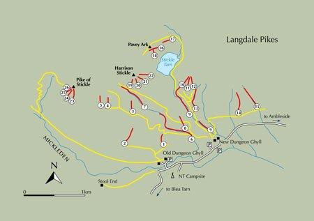 'Scrambles in the Lake District' (South) Guidebook