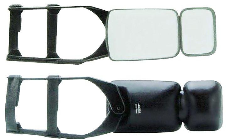 Traveller Clamp on Towing Mirror (Twin Pack)
