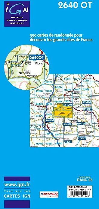 'TOP 25' Series: 2640 OT Gorges du Tarn et de la J