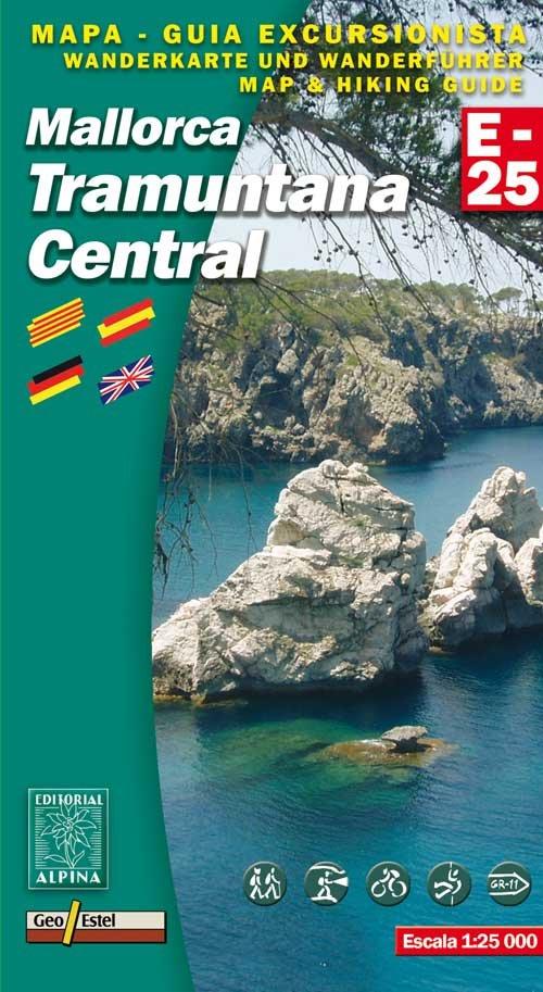 Mallorca Tramuntana Central Map