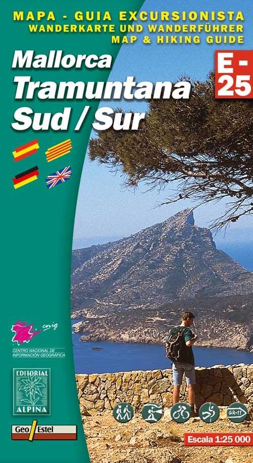 Mallorca Tramuntana Central Map