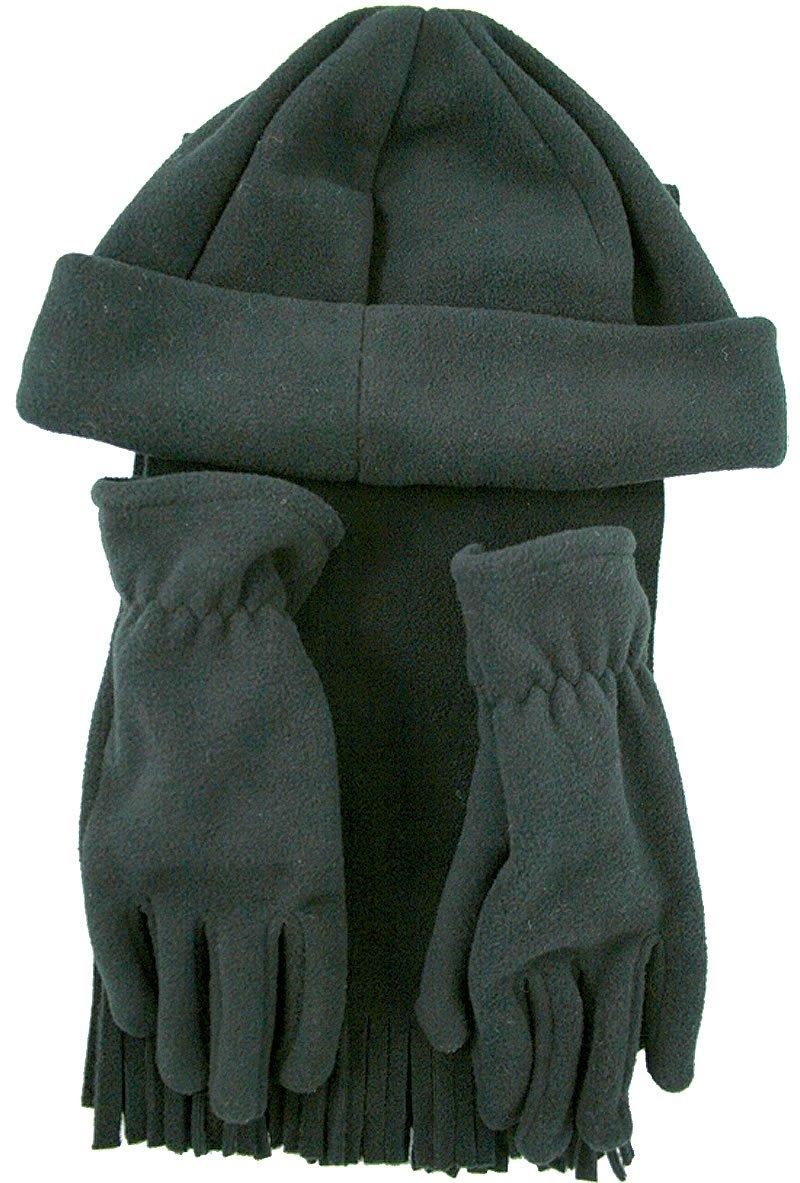 Men's 3 Piece Set - Hat, Scarf and Gloves