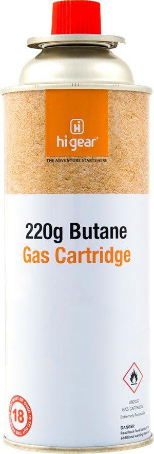 220g Butane Gas Cartridge (4 pack)
