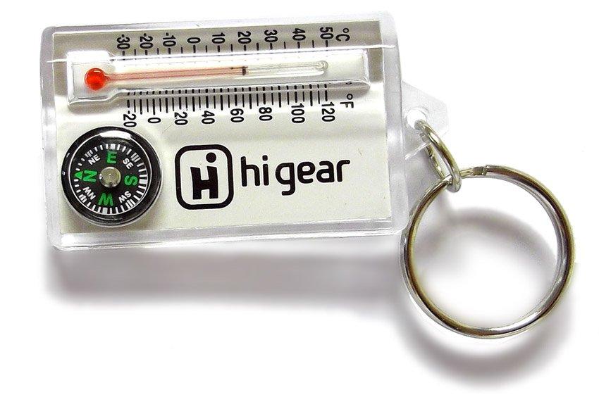 Keychain Thermometer/Compass