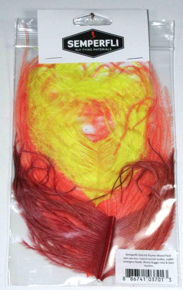 Ostrich Plume Mixed Pack