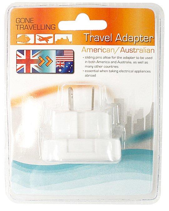 Flat Prong Travel Adaptor