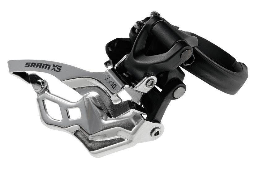 X5 10 Speed Front Derailleur High Mount