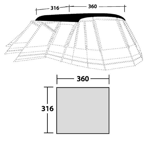 Roof Protector for Montana 6P