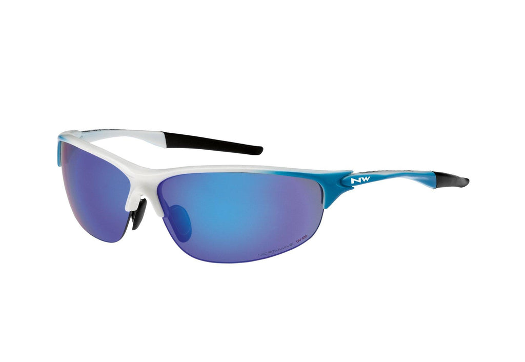 Blade Sunglasses (White/Blue)