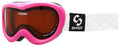 Mighty Ski Goggles (Clear Matte Pink/Double Orange