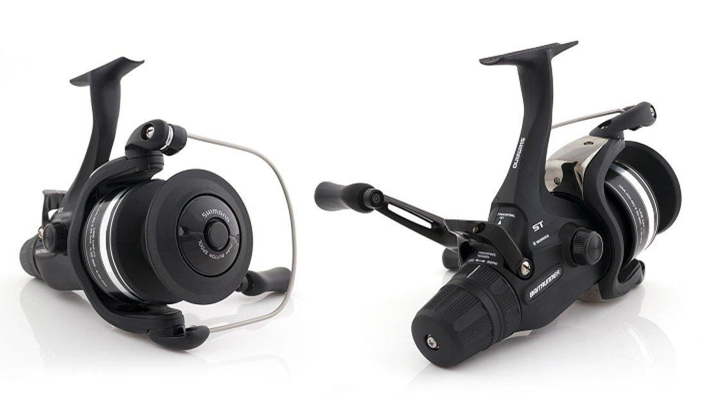 shimano 6000 rb reel Black Shimano Baitrunner ST RB 6000 Reel – GO Outdoors