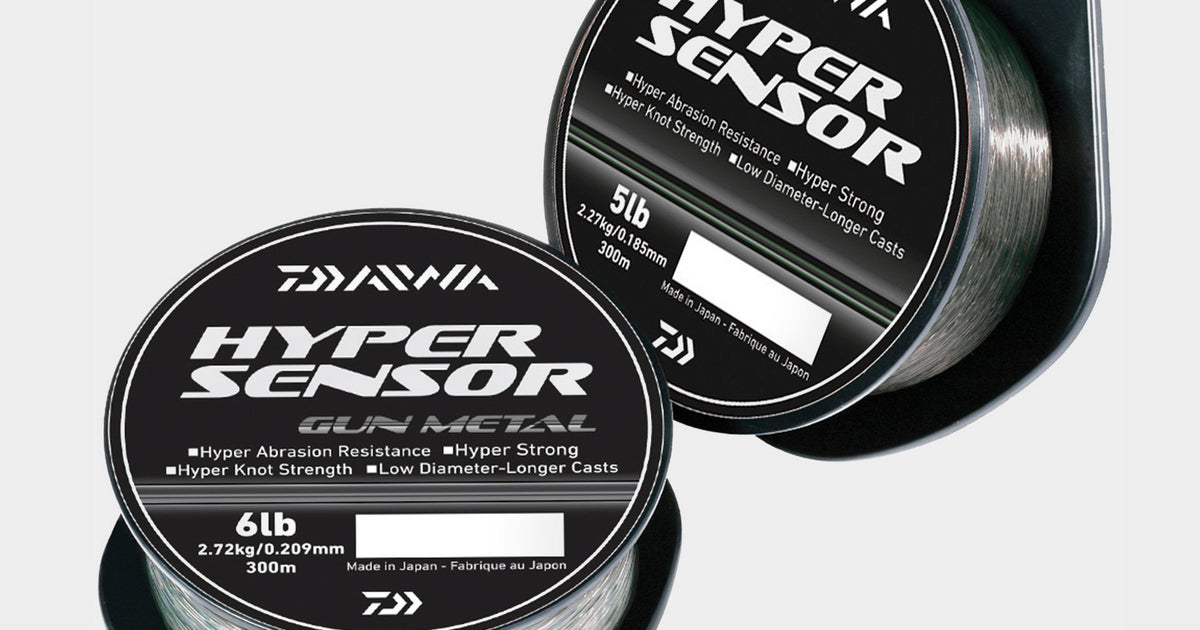 Silver Daiwa Hyper Sensor 6Lb 300M – GO Outdoors