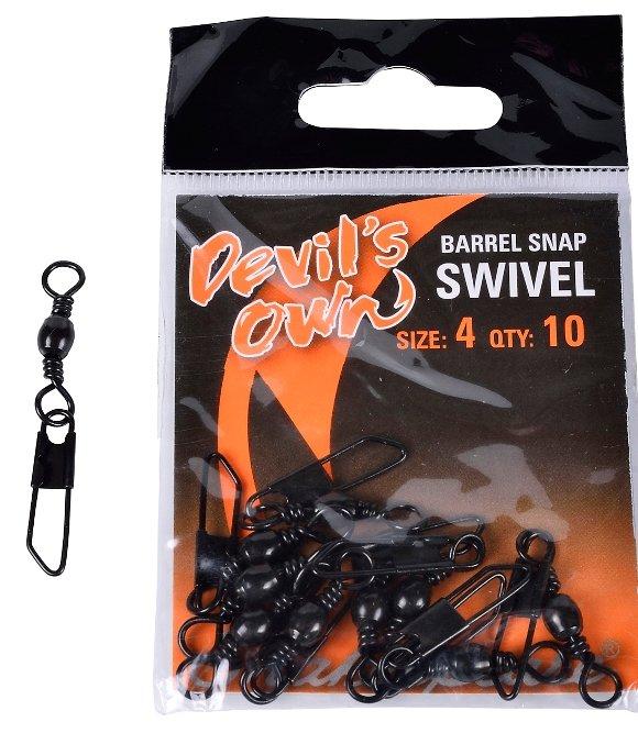 Devil's Own Barrel Snap Swivel Size 4