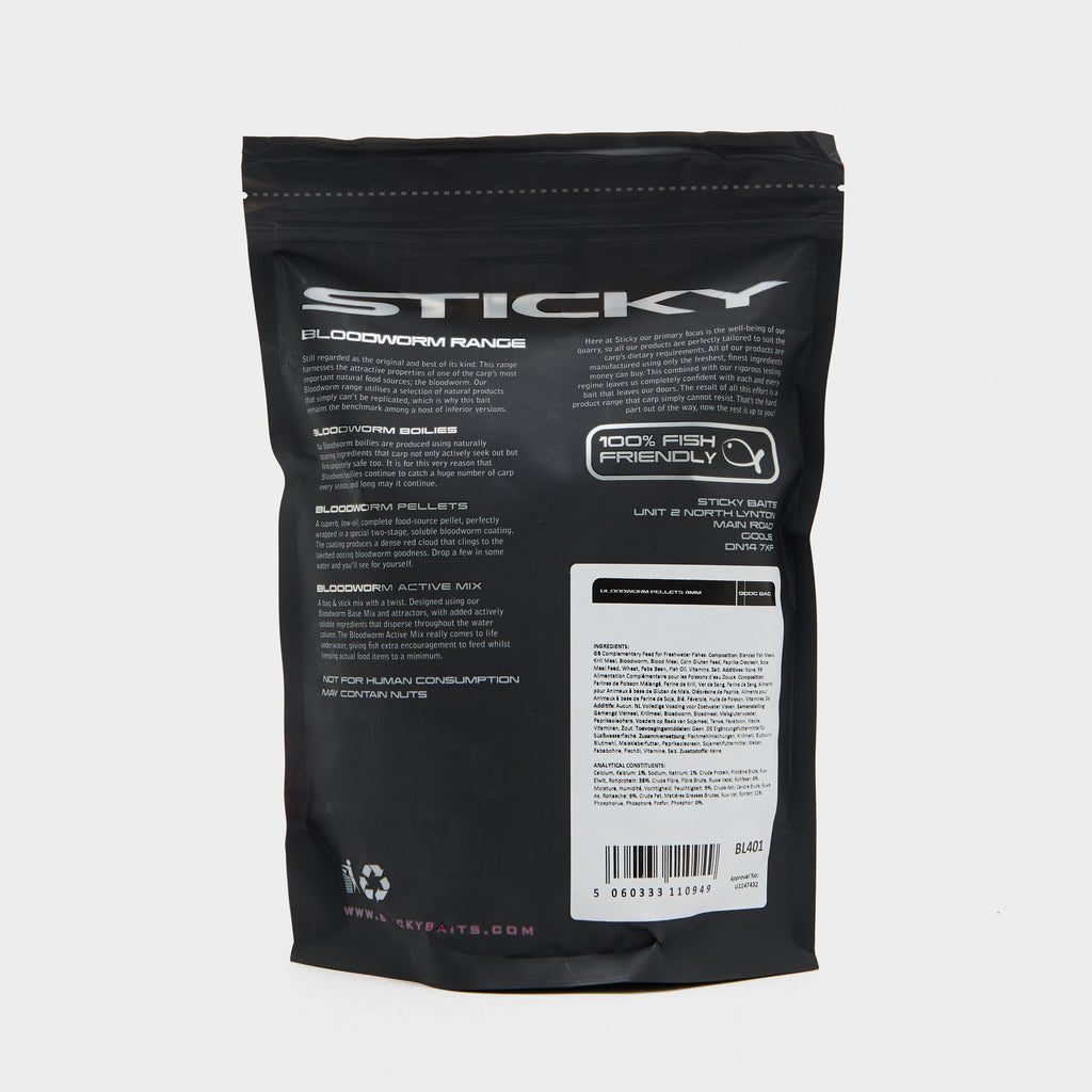 Bloodworm Pellets - 4mm, 900g