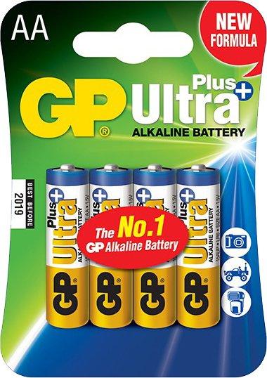 Ultra Plus Alkaline Batteries (4 x AA)
