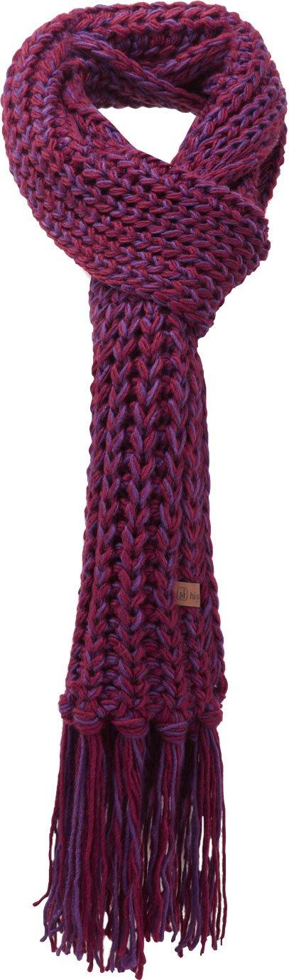 Harridge Textured Knit Tassel Scarf