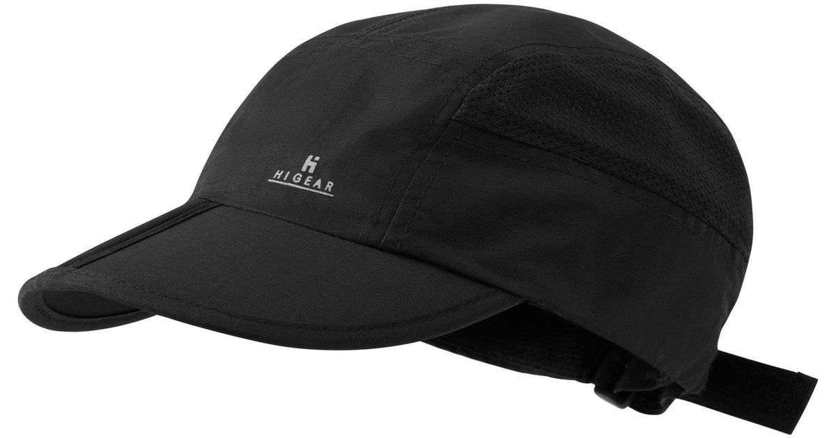 Black Hi-Gear Foldaway Packable Cap – GO Outdoors