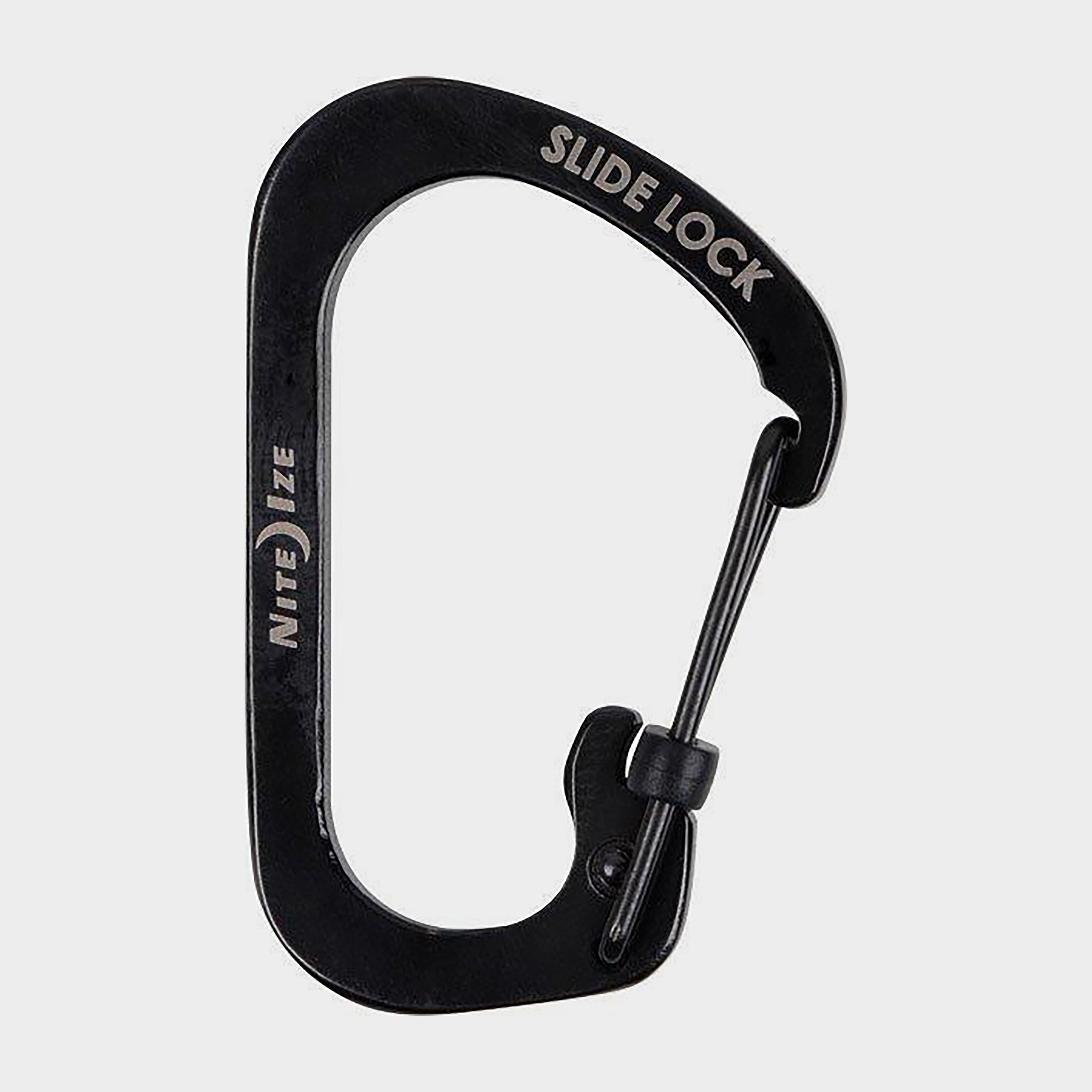 SlideLock Carabiner #2 (Black)
