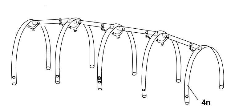 Replacement Air Beam (7n) for Nimbus 8 Tent
