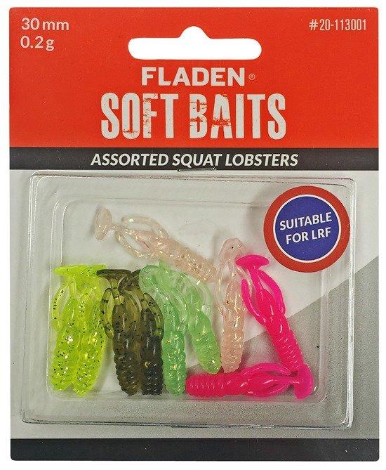 Fishing 10Pk Ass Squat Lob 3Cm 0 2G
