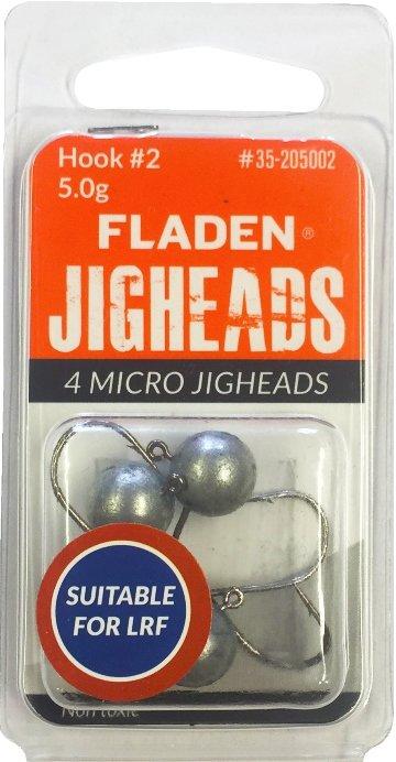 Fladen Jig Heads 5g Size 2 4pk