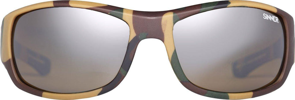 Hudson Sunglasses (Camo/Sintec Brown Mirrored)