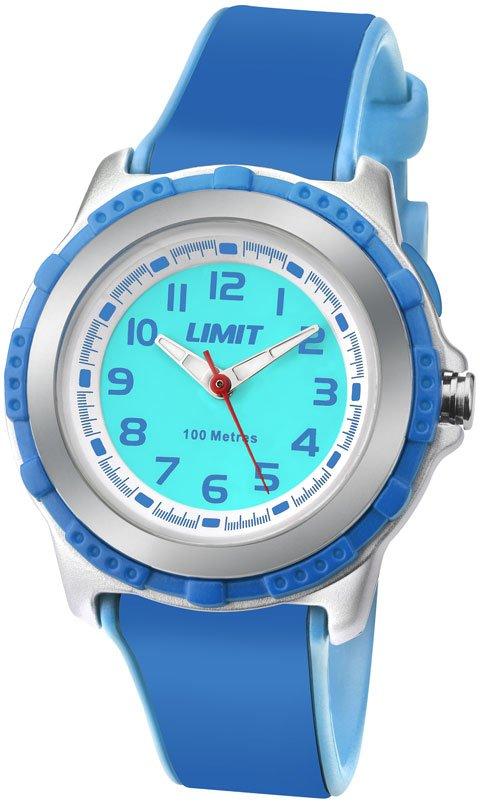 Kids' Silicone Strap Analogue Watch