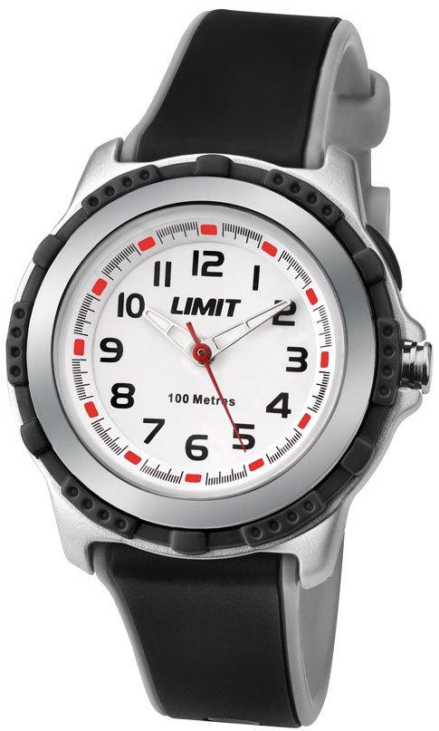 Kids' Silicone Strap Analogue Watch