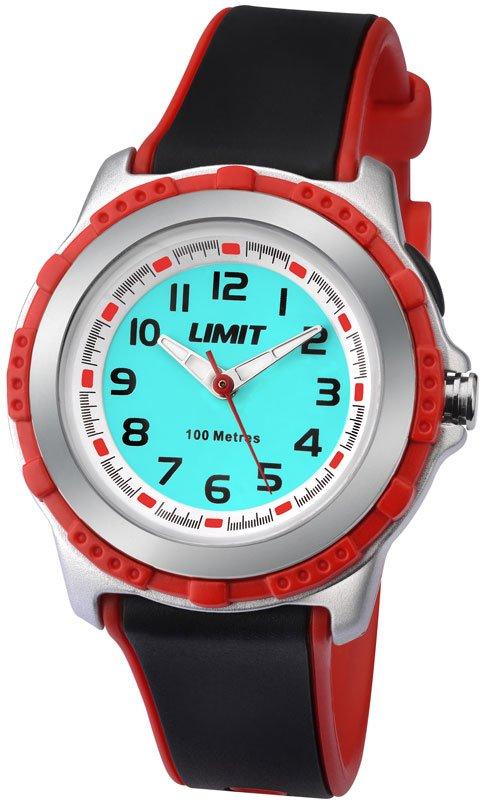 Kids' Silicone Strap Analogue Watch