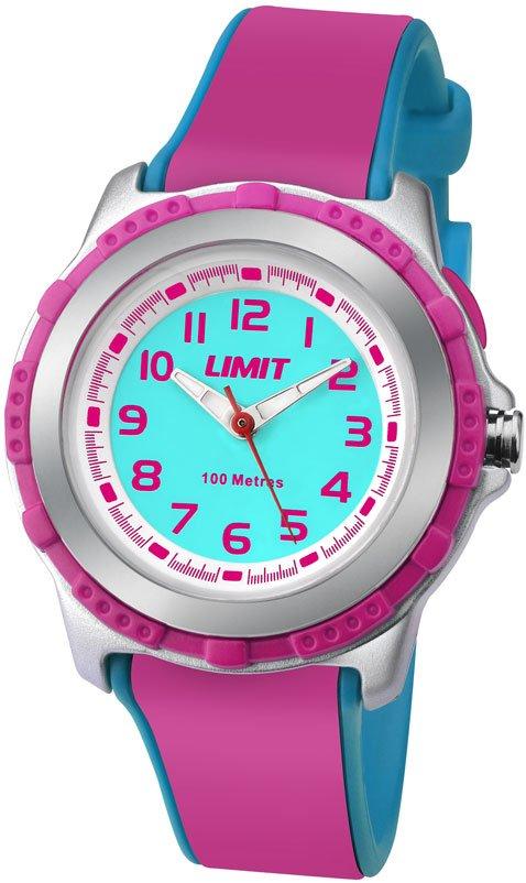 Kids' Silicone Strap Analogue Watch