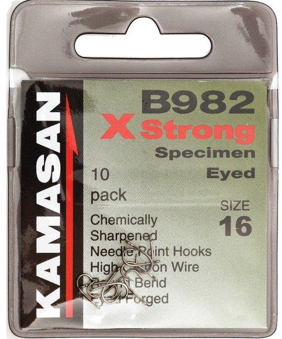 Hook Eyed B982 Size 14 10pk