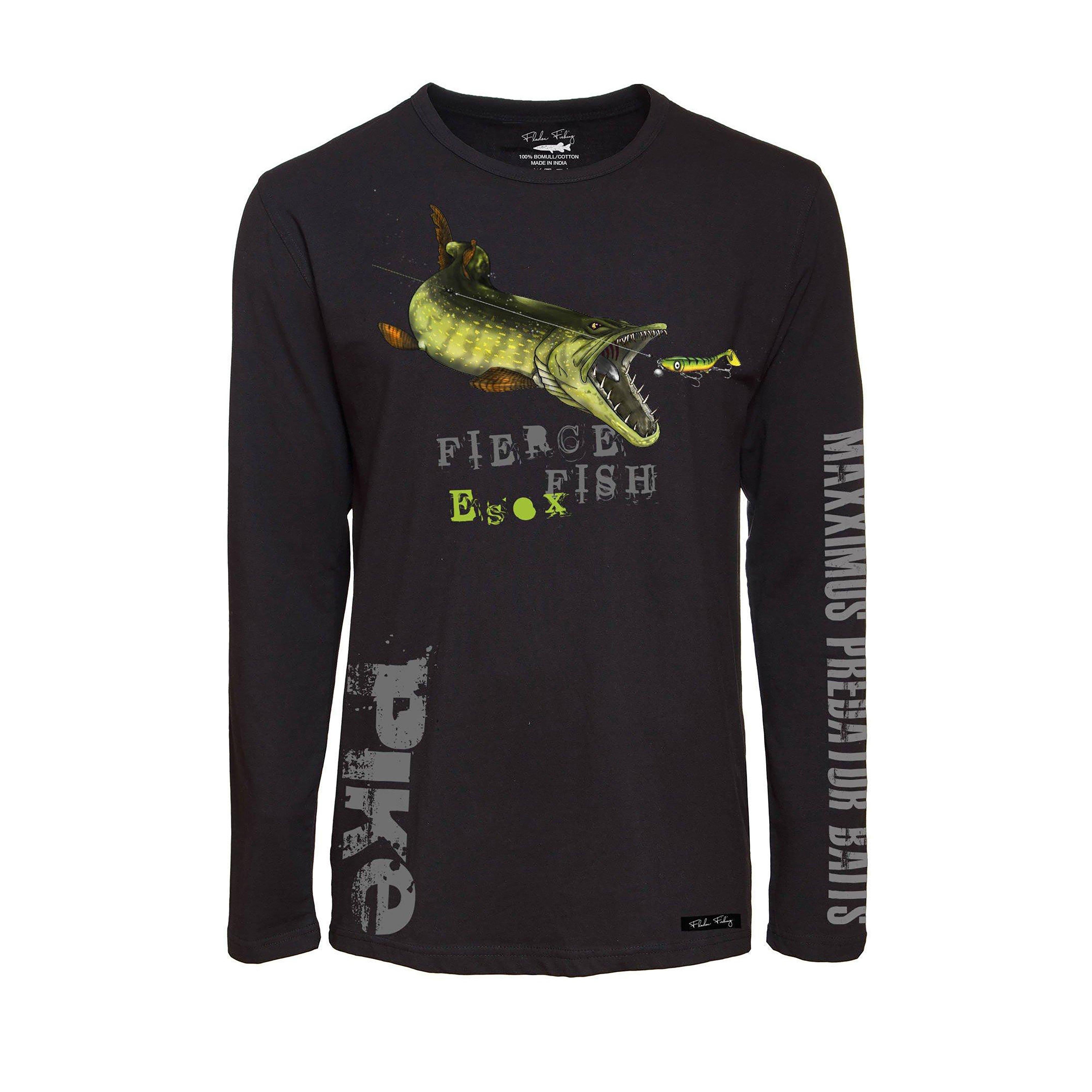 'Hungry Pike' Long Sleeve T-Shirt