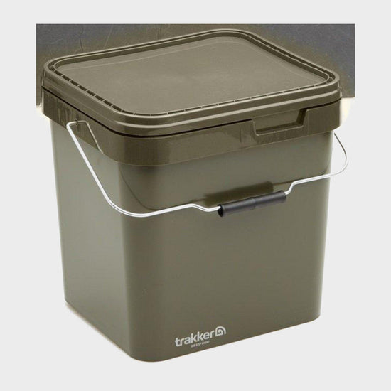 17 Ltr Olive Square Bucket