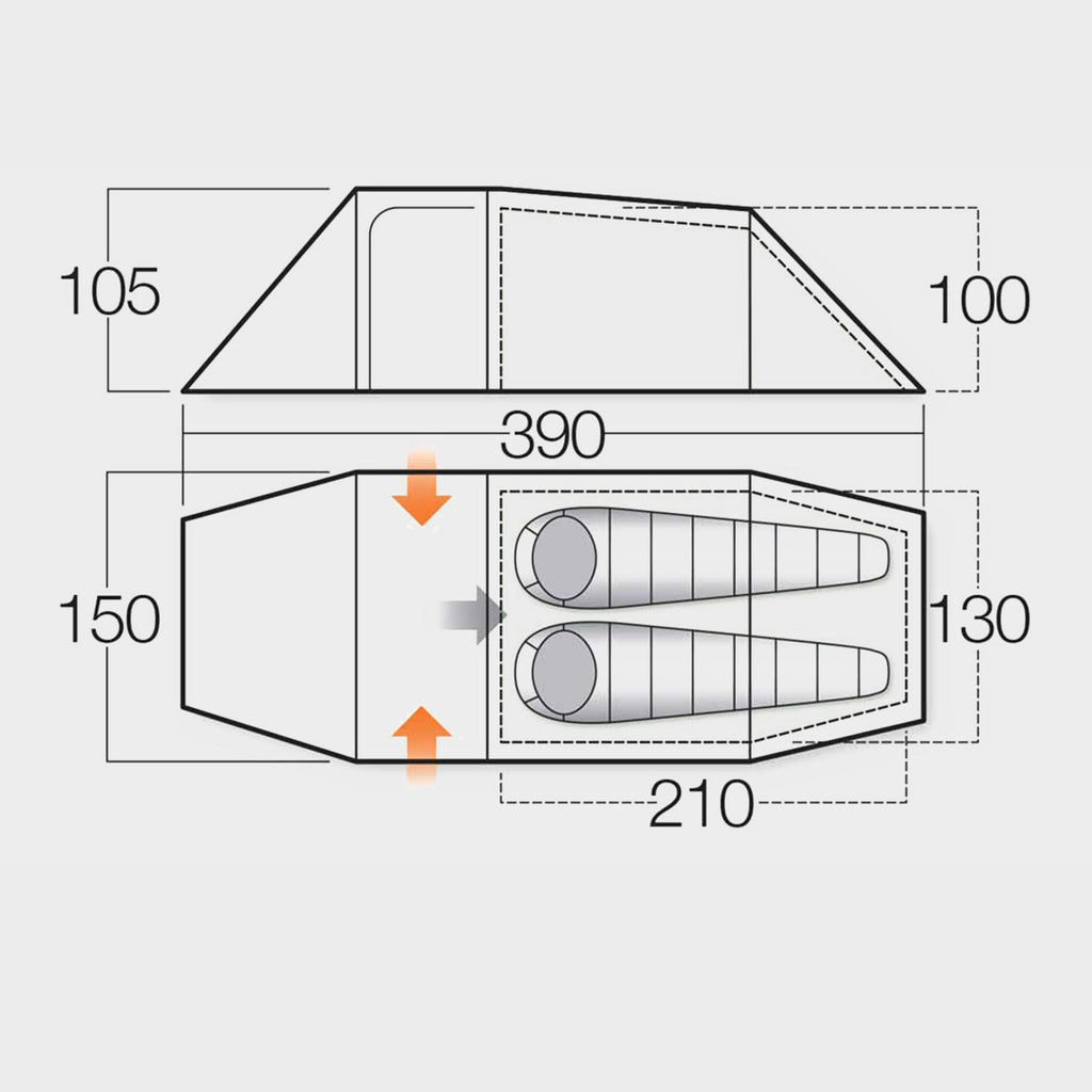 F10 Xenon UL 2+ Backpacking Tent