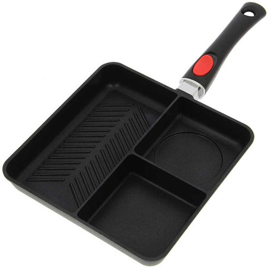 3 Way Multi Section Frying Pan