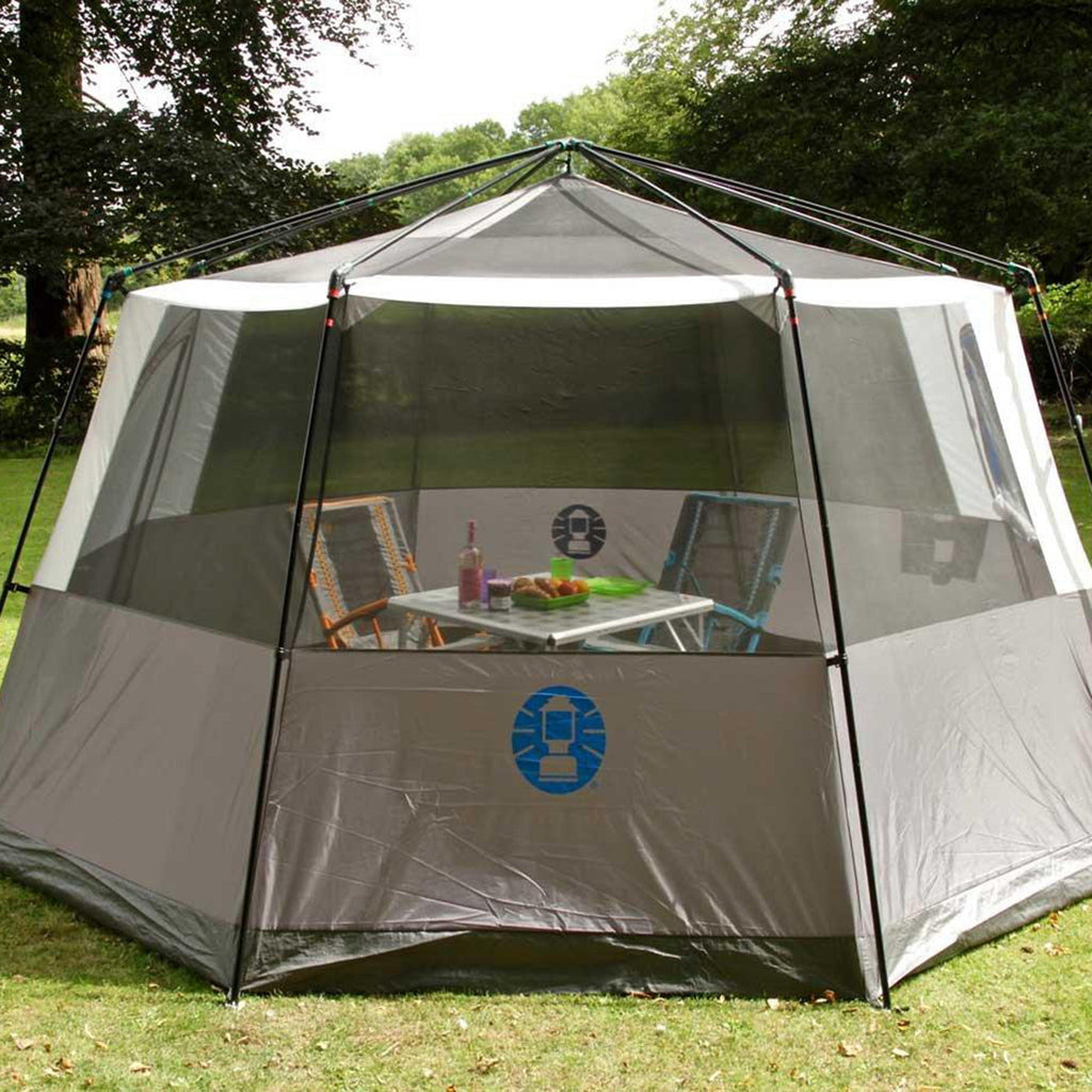 coleman octagon 8 tent front extension Blue Coleman Cortes Octagon 8 Tent – GO Outdoors