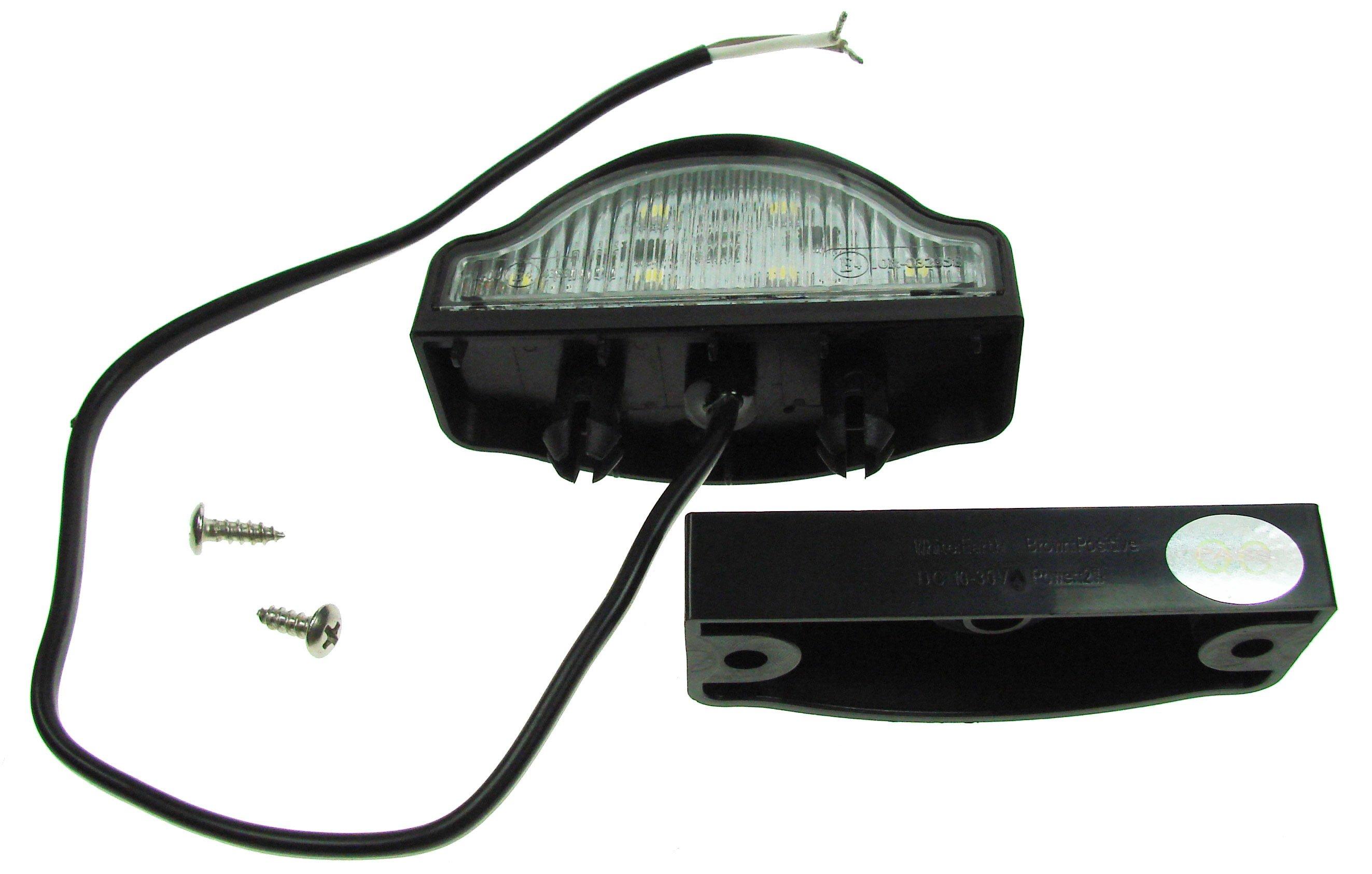 LED Numberplate Lamp with Base