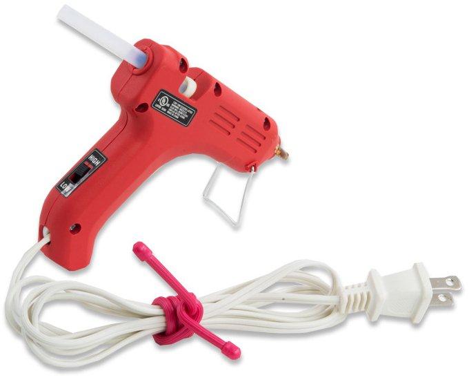 Gear Tie® Reusable Rubber Twist Tie™ 12" (Black)