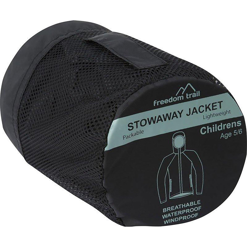 Kids' Stowaway Waterproof Jacket