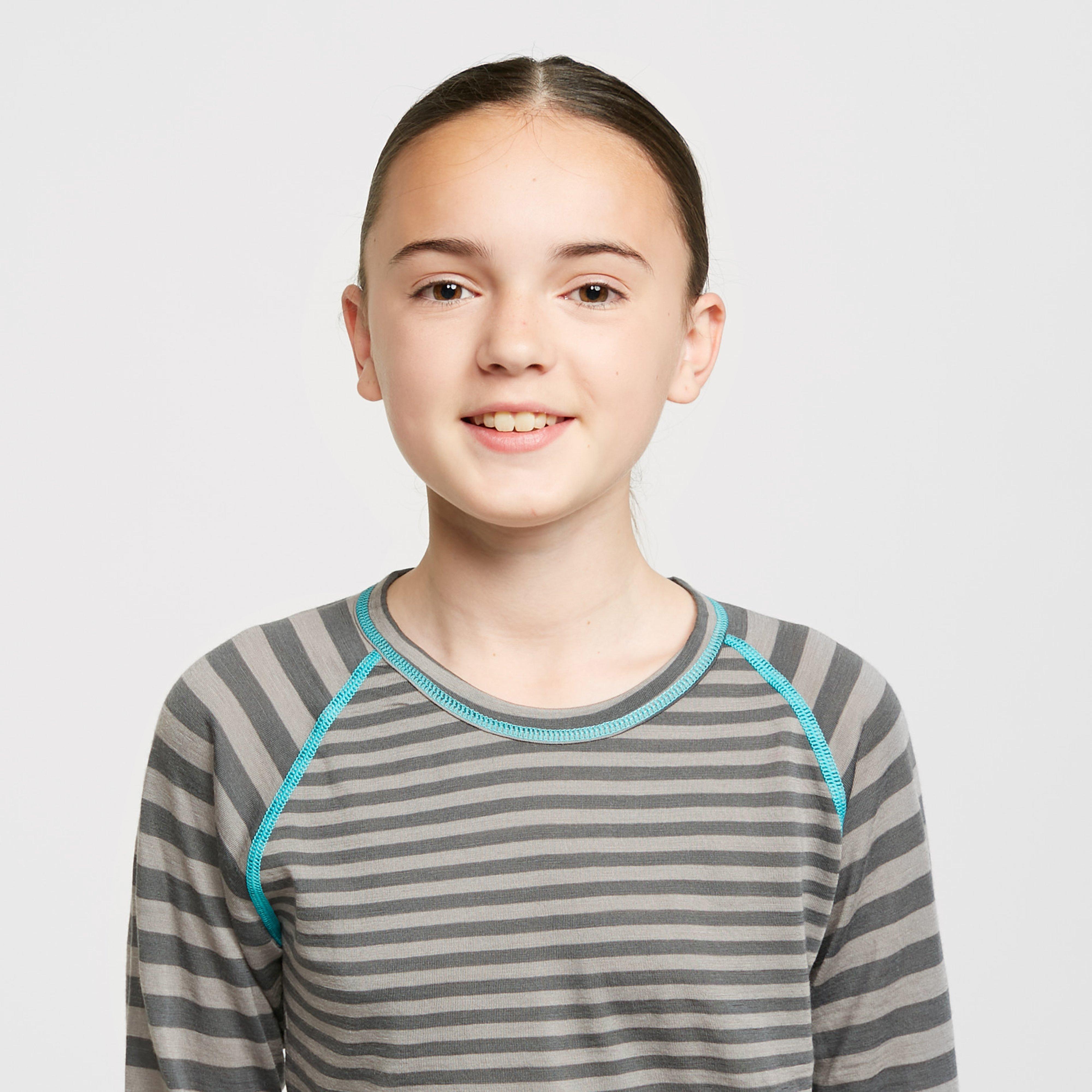 Kids' Striped Merino Baselayer Bottom