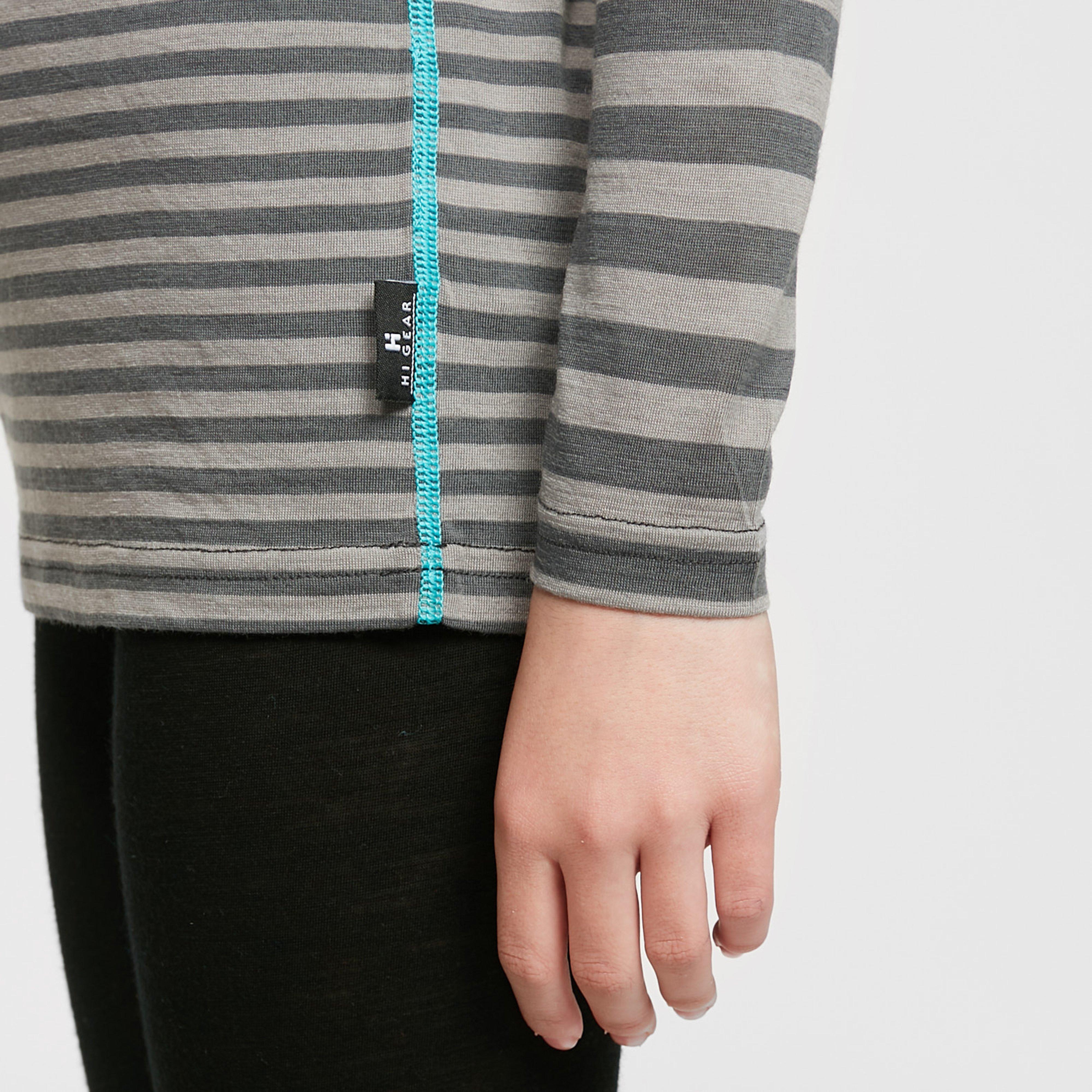 Kids' Striped Merino Baselayer Bottom
