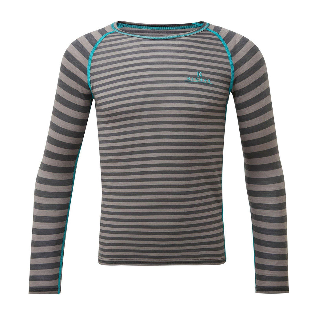 Kids' Striped Merino Baselayer Bottom