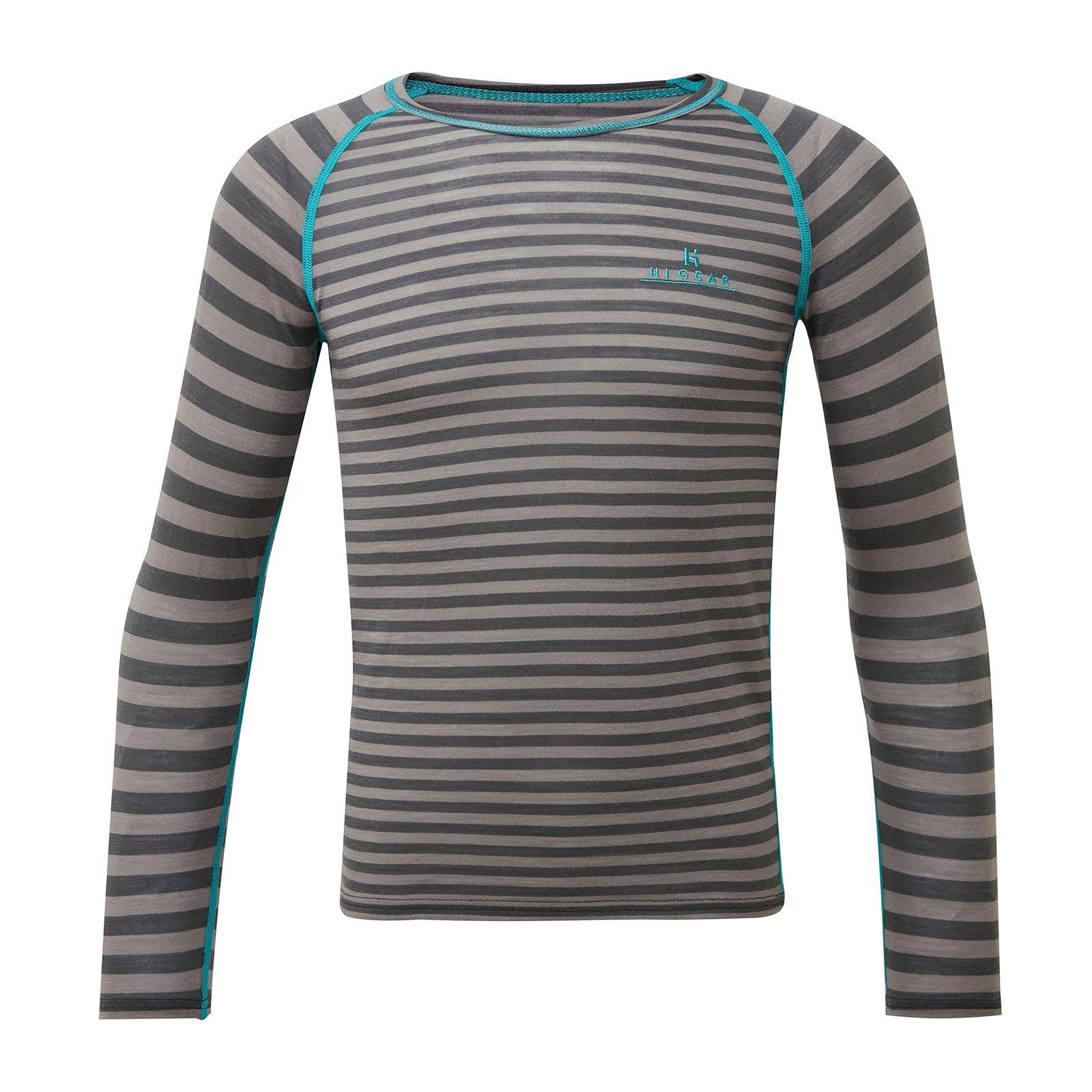Kids' Striped Merino Baselayer Bottom